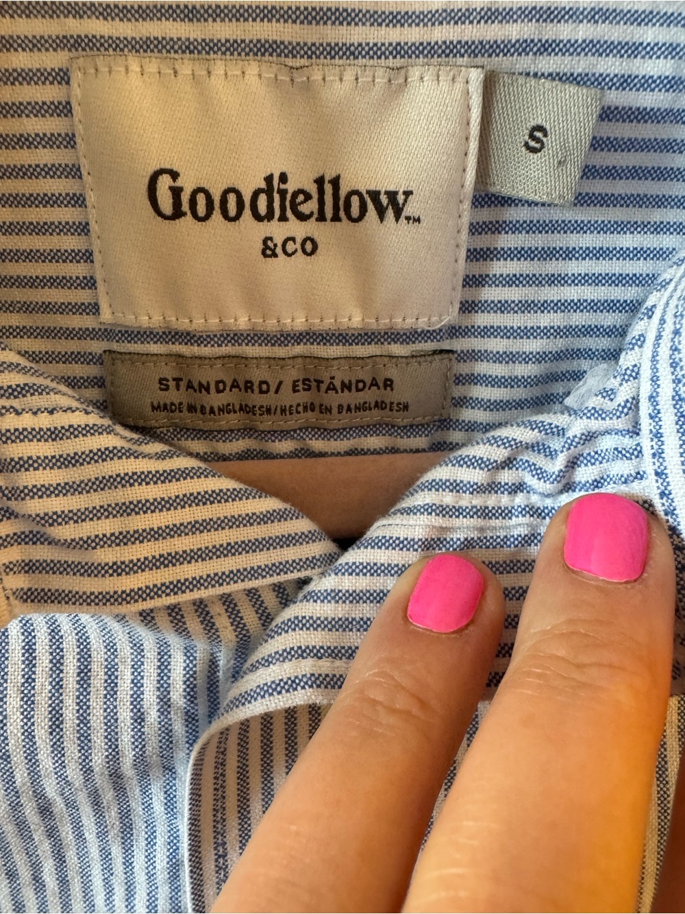 Goodfellow button down - Picture 3 of 9